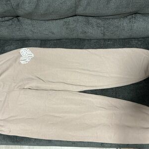 2 Piece PLAYBOY Beige Ankle Pants With sweater